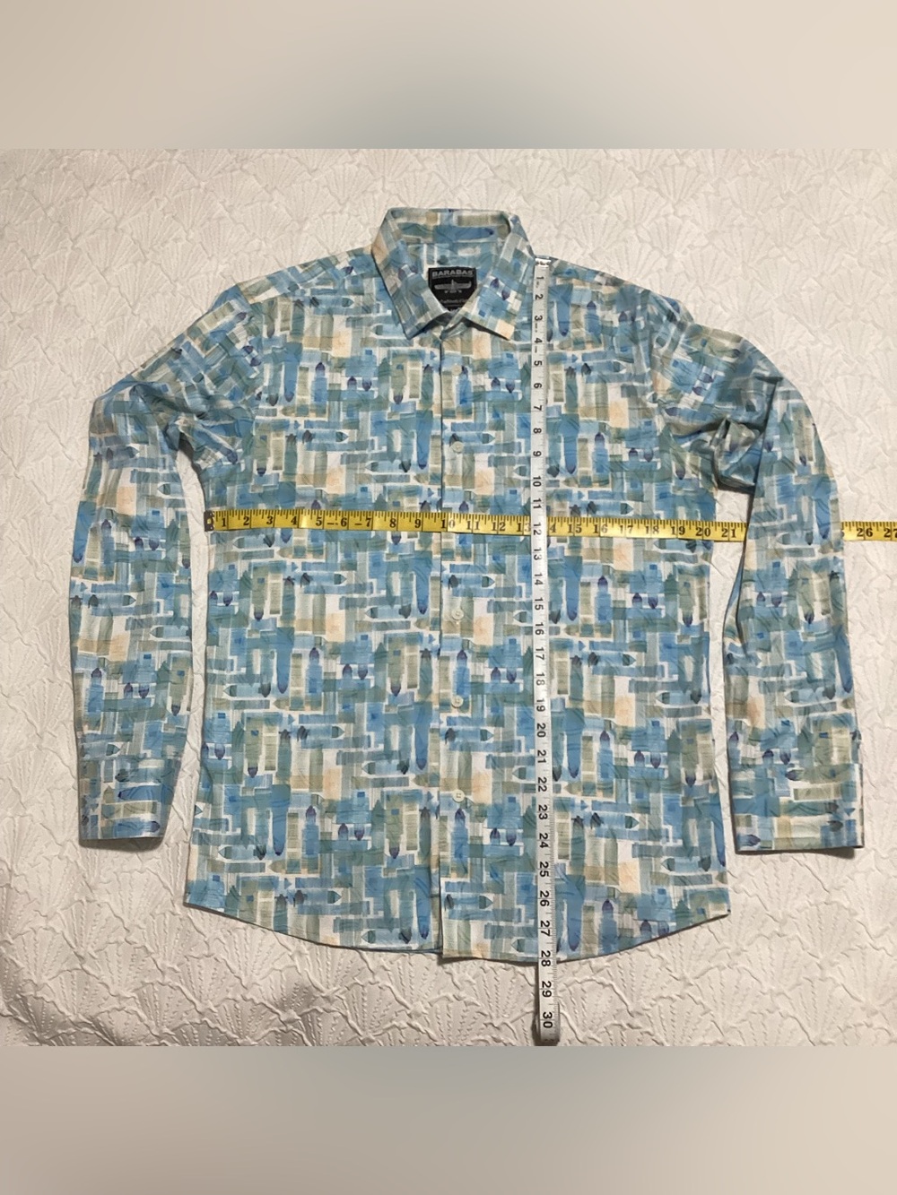 Barabas Abstract Print Shirt - Picture 2 of 5